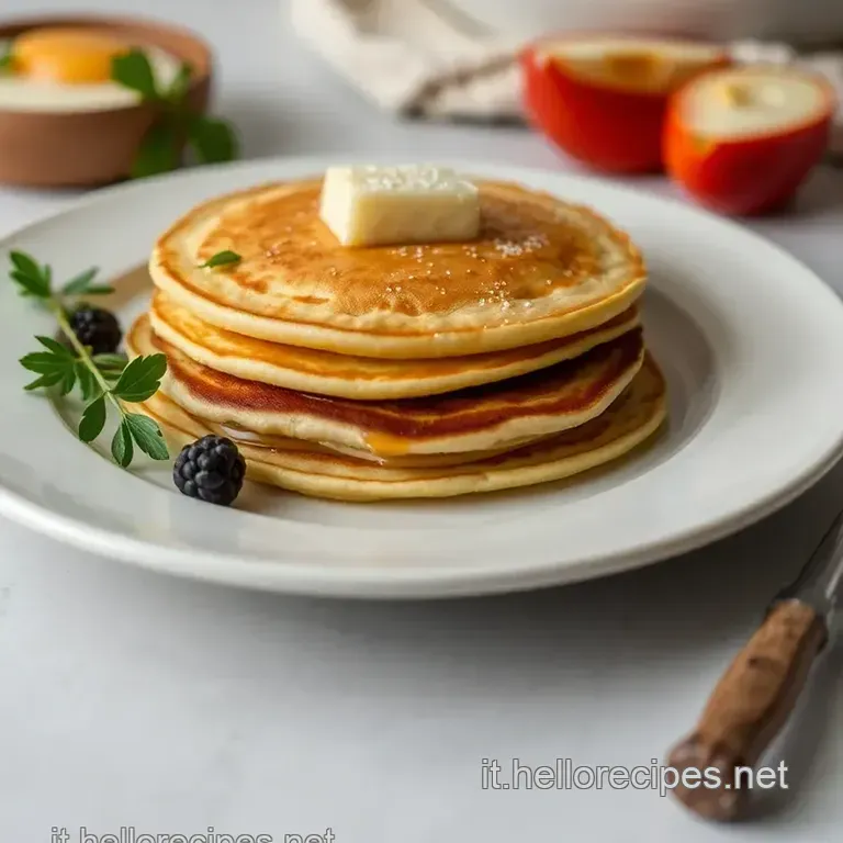 Pancake Soffici Come Una Nuvola presentation