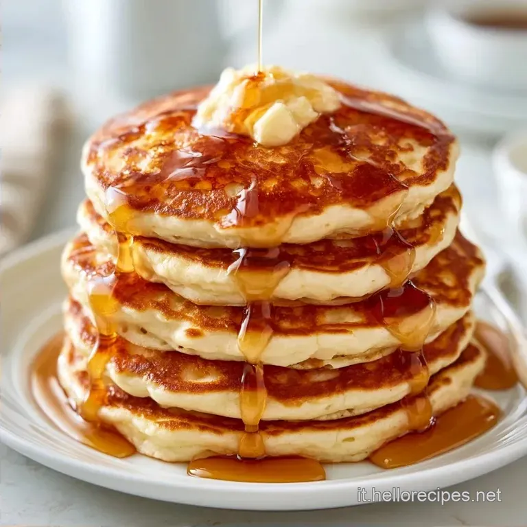 Pancake Veloci Senza Riposo in 15 Minuti