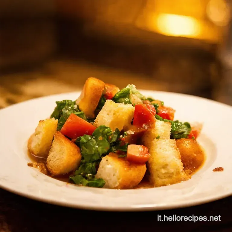 Panzanella Toscana Unesplosione Di Sapori Estivi presentation