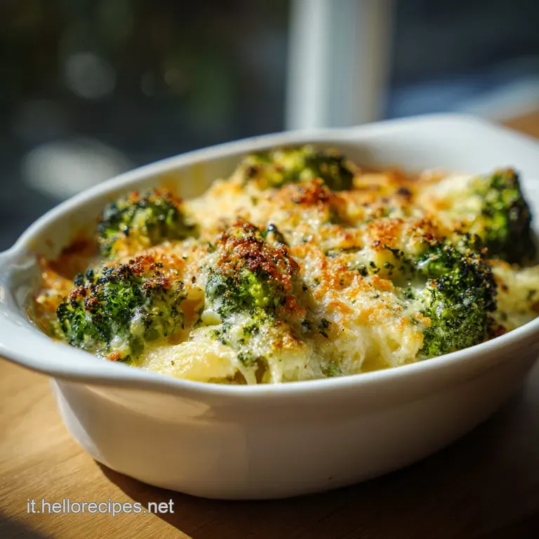 Ricetta con Broccoli Gratinati Veloci