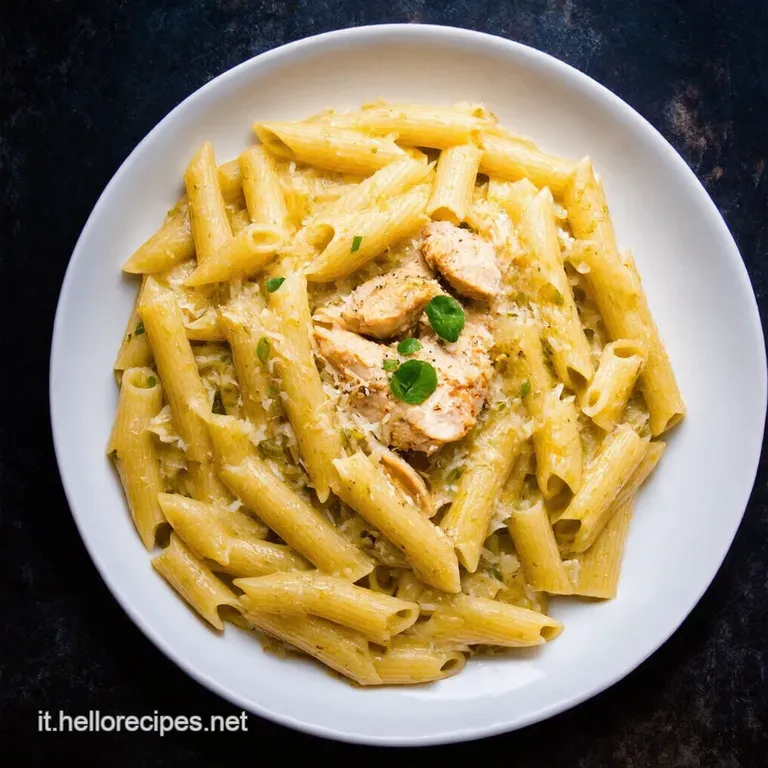 Pasta al Forno Pollo e Spinaci