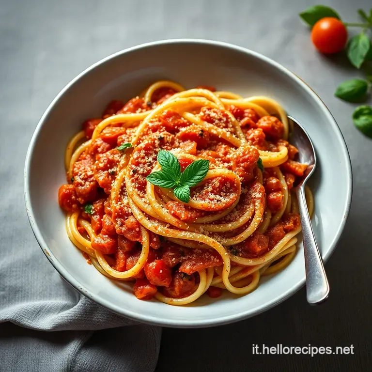 Pasta alla Genovese: Una Sinfonia di Cipolle Ligure