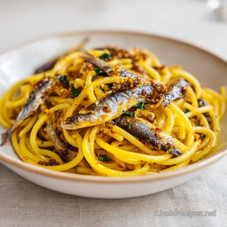 Pasta alle Sarde Ricetta Originale