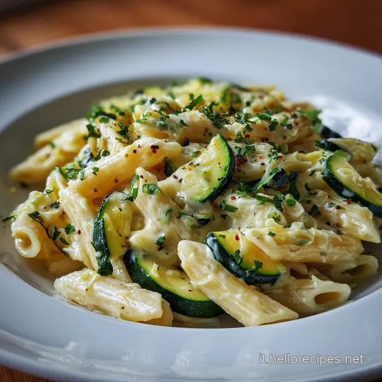 Pasta alle Zucchine: Setosa e Avvolgente
