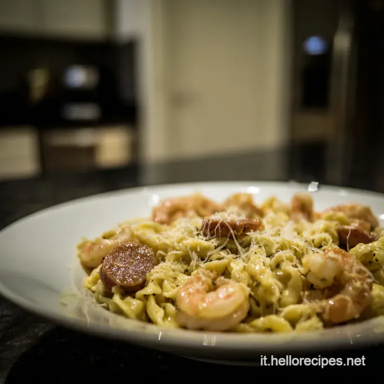 Pasta Allo Scarpariello presentation