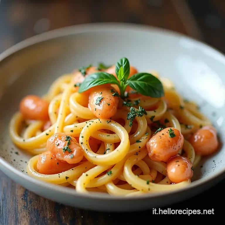 Pasta con Ciuffi di Calamaro Un Tuffo nel Mare