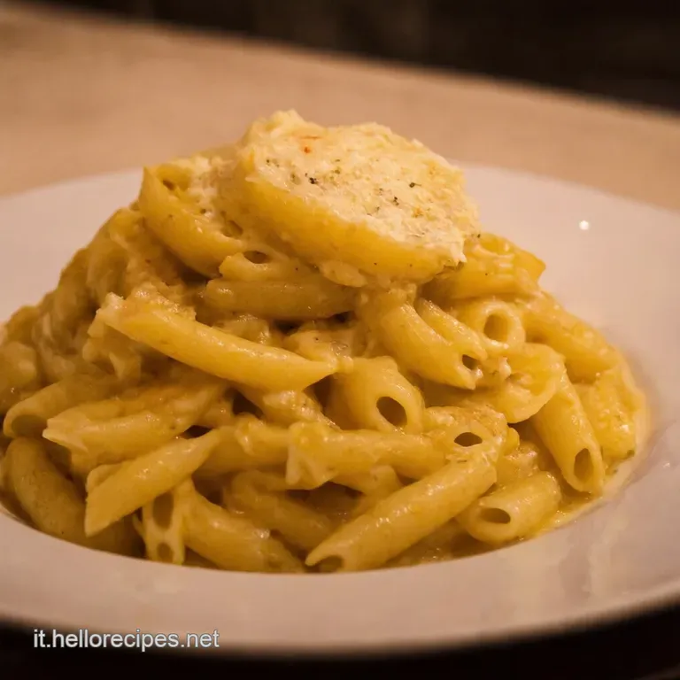 Pasta Patate E Provola La Coccola Napoletana presentation