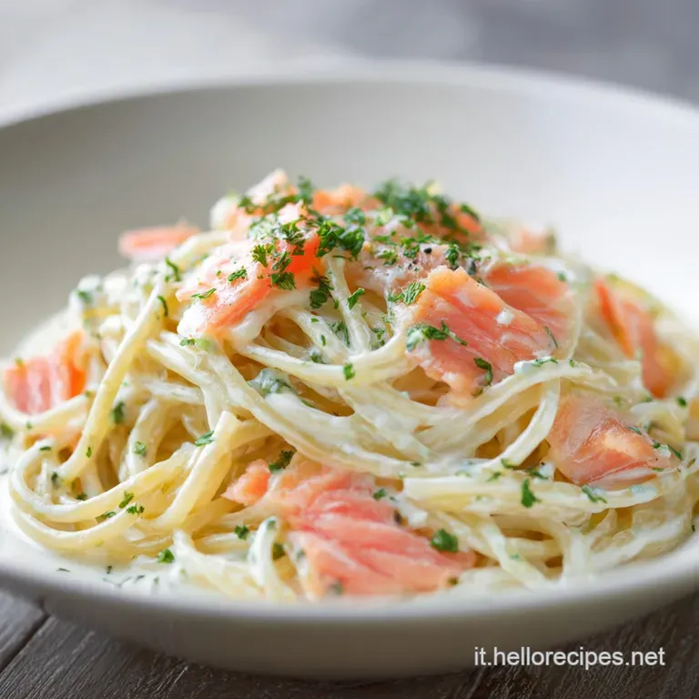 Ricetta Pasta con il Salmone Affumicato