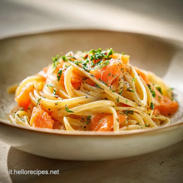 Pasta Salmone Fresco: Leggera e Agrumata