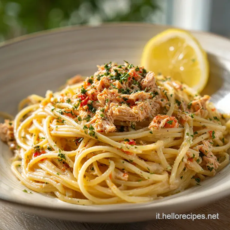 Ricetta Pasta Tonno Limone: Cremosa e Veloce