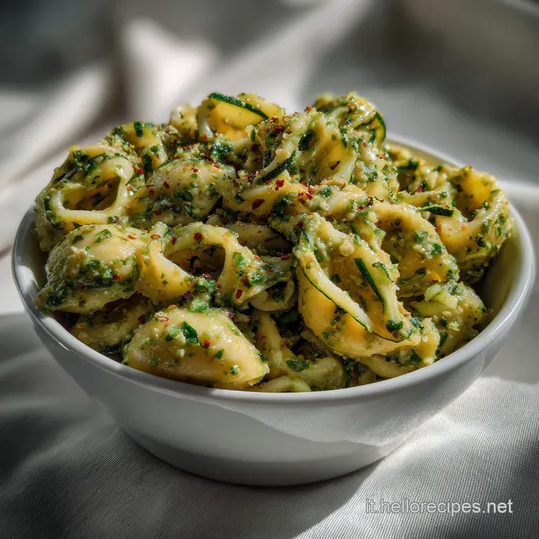 Pasta con Pesto di Zucchine Ricotta: Fresca e Veloce