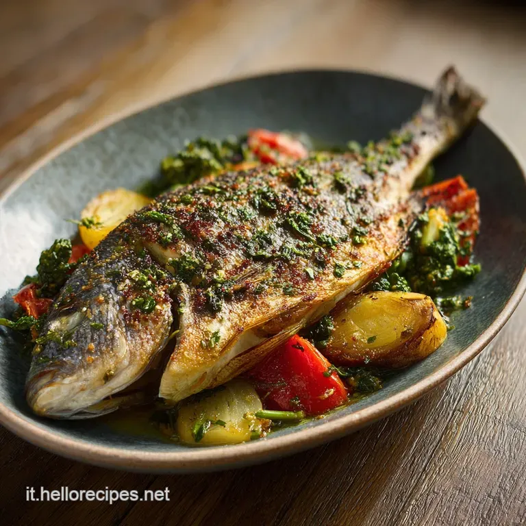 Idea per Cena a base di Pesce al Forno Mediterraneo