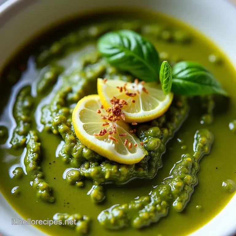 Pesto di Limone Il Profumo dEstate Tascabile Perfetto per Pasta e Pesce