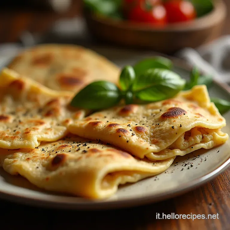 Piadina Di Ceci Integrale La Ricetta Per Un Pranzo Mediterraneo Veloce presentation