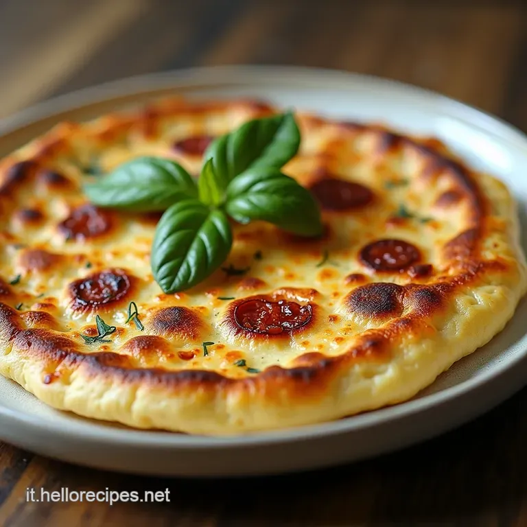 Piadina di Ceci Integrale La Ricetta per un Pranzo Mediterraneo Veloce