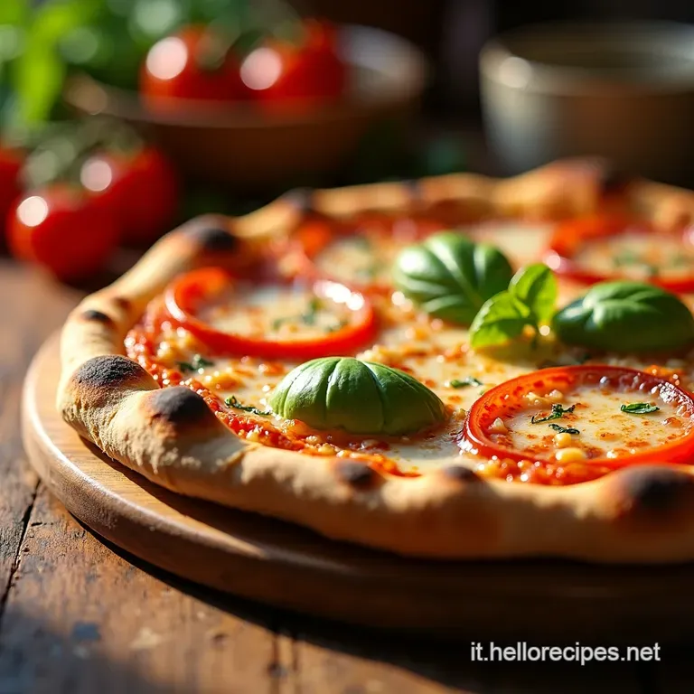 La Regina Rustica Pizza Soffice Con Patate Croccanti E Provola Affumicata presentation