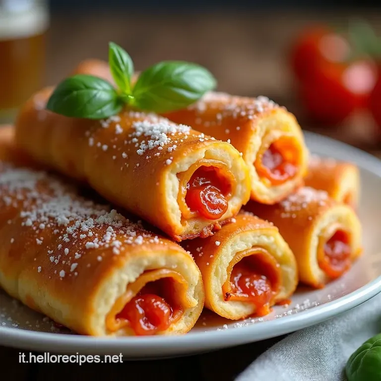 Pizza Rolls al Microonde con Funzione Crisp