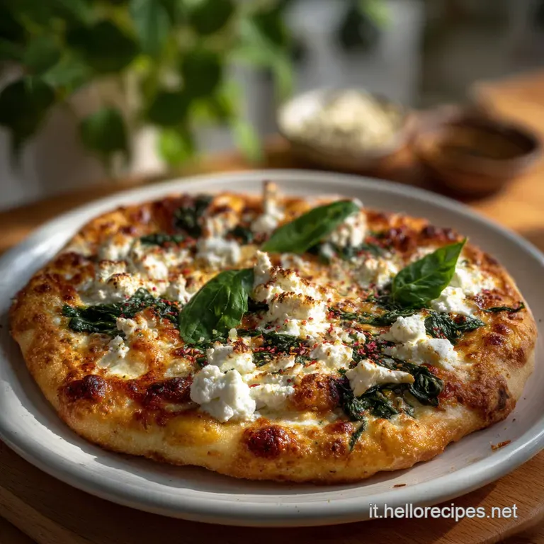 Pizza Rustica Ricotta e Spinaci Facile e Veloce