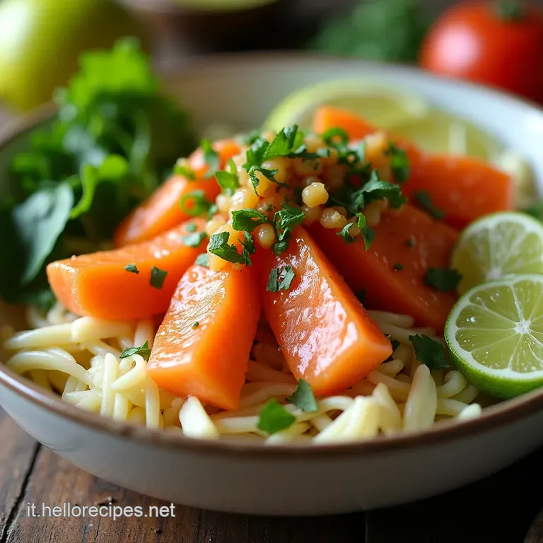 Hawaiano in Tavola Poke Bowl di Salmone Marinato al Lime e Salsa Soia Rivisitata