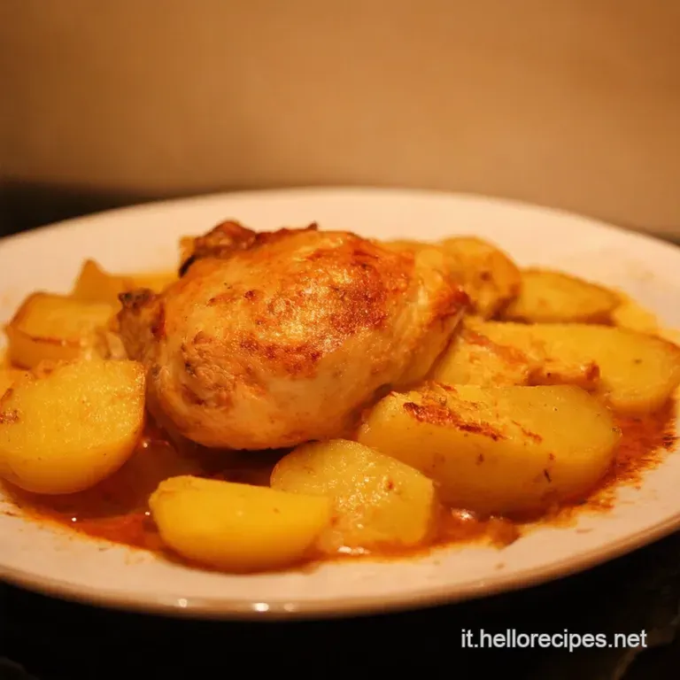 Pollo Con Patate Al Forno La Ricetta Della Nonna Perfetta presentation