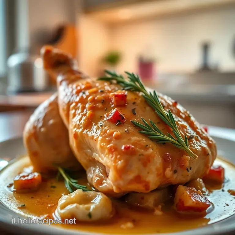 Pollo Tenerissimo Al Limone E Rosmarino Veloce Leggero E Profumato Metodo Varoma Bimby presentation