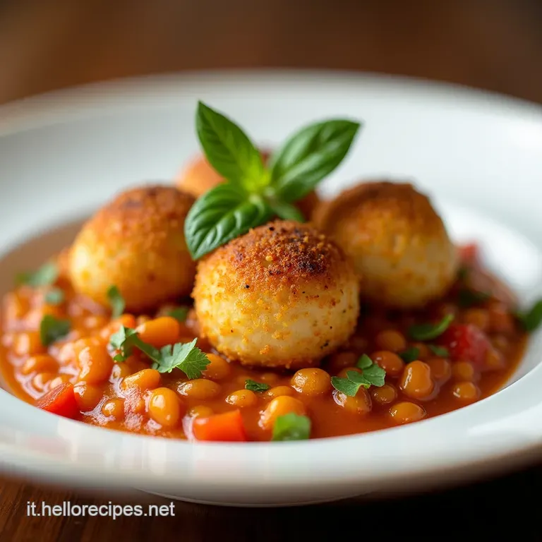 Polpette di Lenticchie e Quinoa al Sugo Leggero