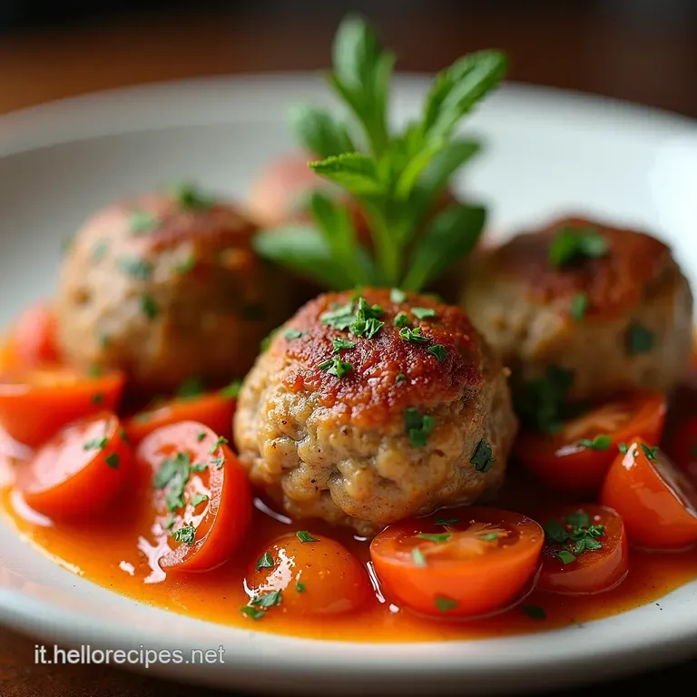 Polpette di Tonno Mediterranee Morbide Veloci e Profumatissime