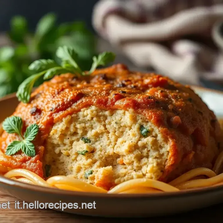 Polpettone della Nonna Perfetto: Il Classico Italiano Rivisitato