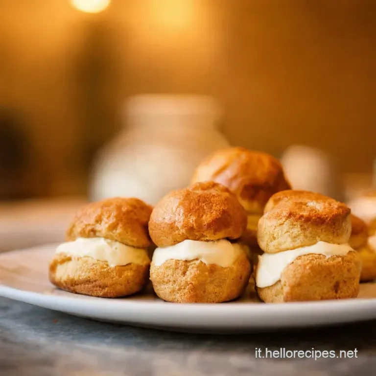Profiteroles Alla Crema Pasticcera E Cioccolato Un Classico Rivisitato presentation