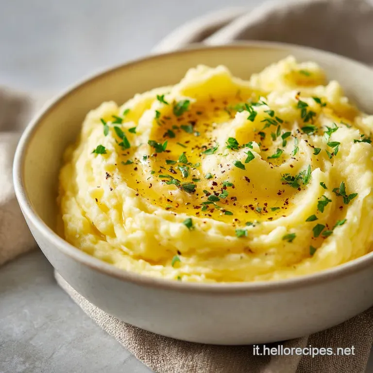 Pur&egrave; di Patate Ricetta Vellutata