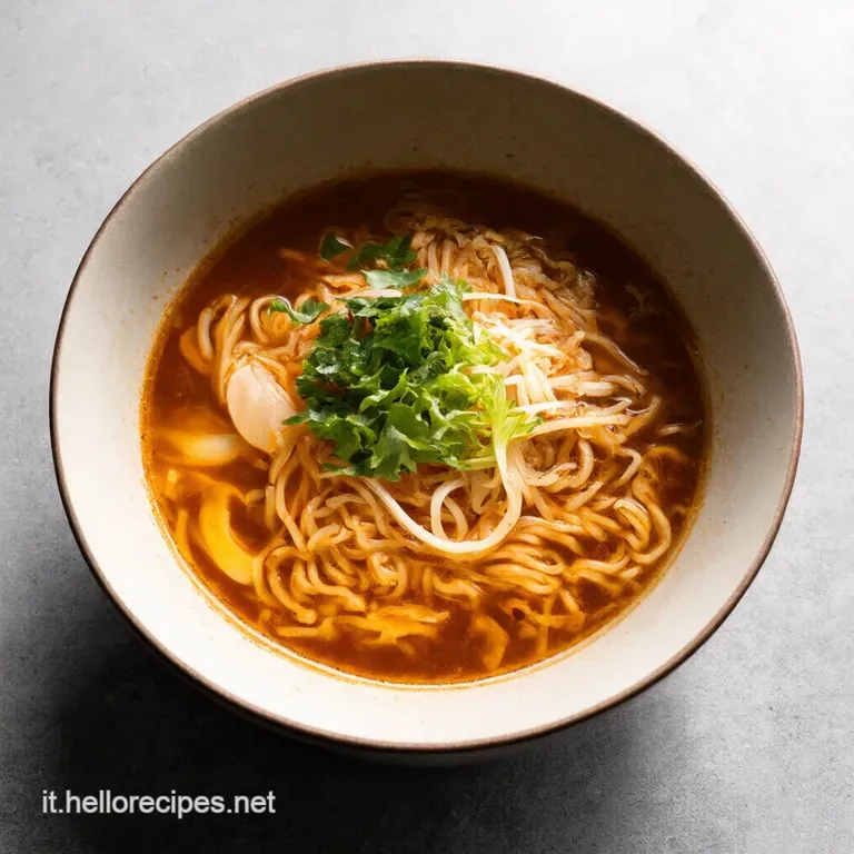 Ramen Fatto in Casa Un Viaggio di Sapori