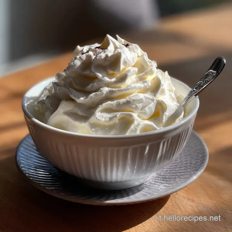 La Vera Crema Mousseline Francese Perfetta presentation