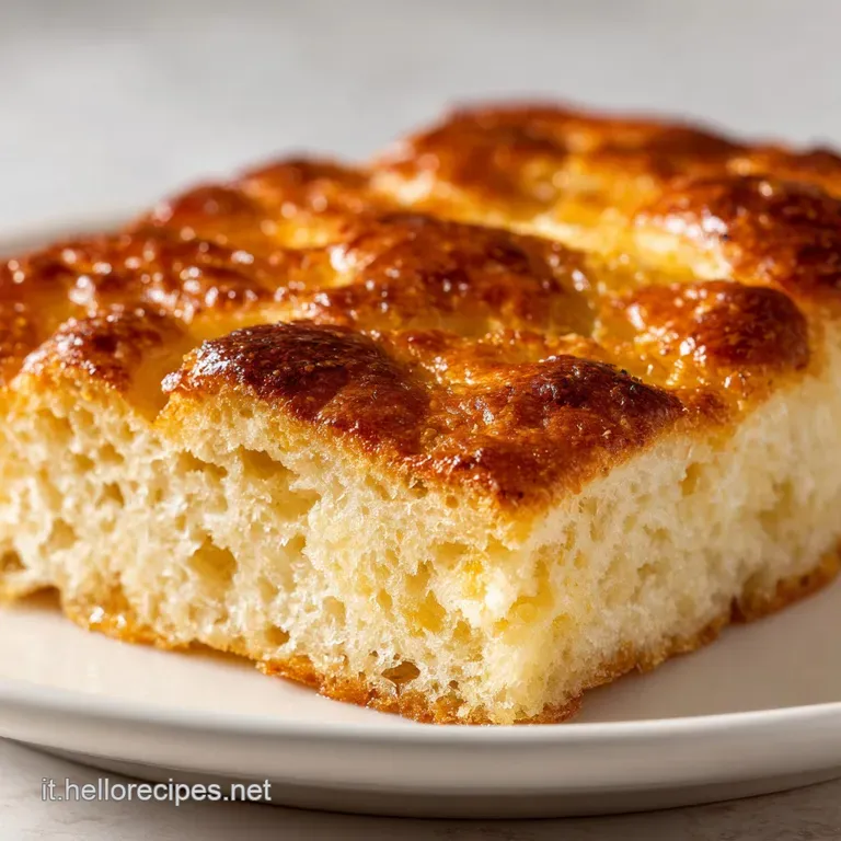 Ricetta Focaccia alla Barese con Patate