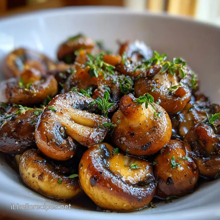 Ricetta con Funghi Trifolati: Consistenza Carnosa