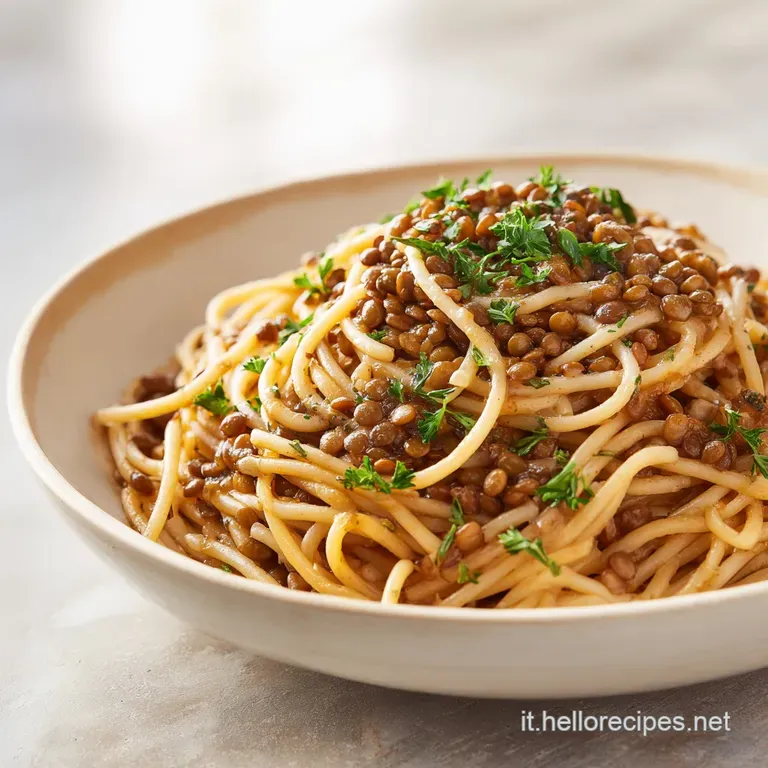 Ricetta Pasta e Lenticchie Cremosa Risottata