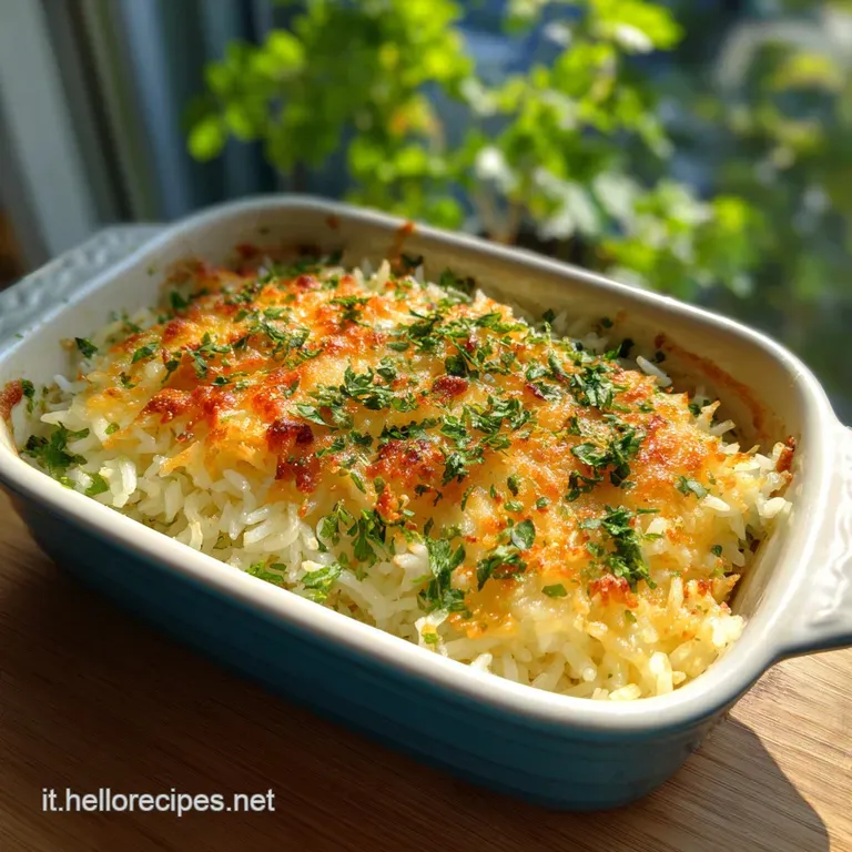 Ricetta sul Riso al Forno con Verdure