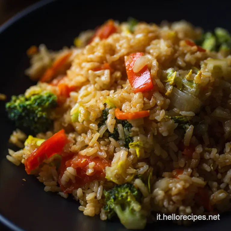 Riso alla Cantonese Perfetto: Un Viaggio di Sapori