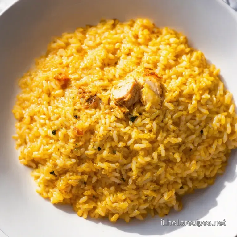 Riso con Pollo Un Classico Con un Tocco di Chef