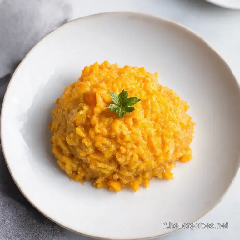 Riso con Zucca Cremoso Un Autunno nel Piatto
