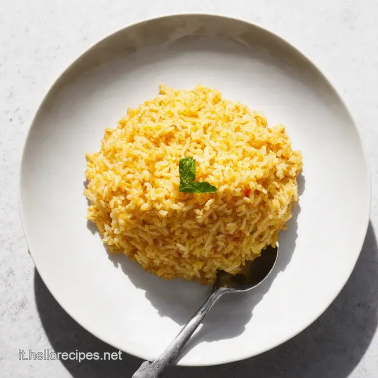 Riso Freddo Tricolore con Pesto di Basilico