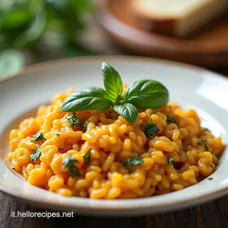 Risotto alla Zucca e Salvia Croccante