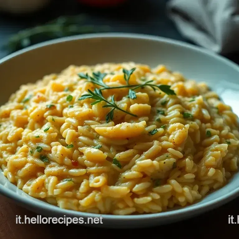 Risotto alla Zucca: Un Classico Autunnale
