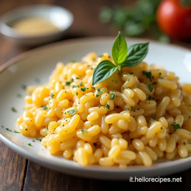 Risotto Cremoso alla Verza Viola e Noci Tostate