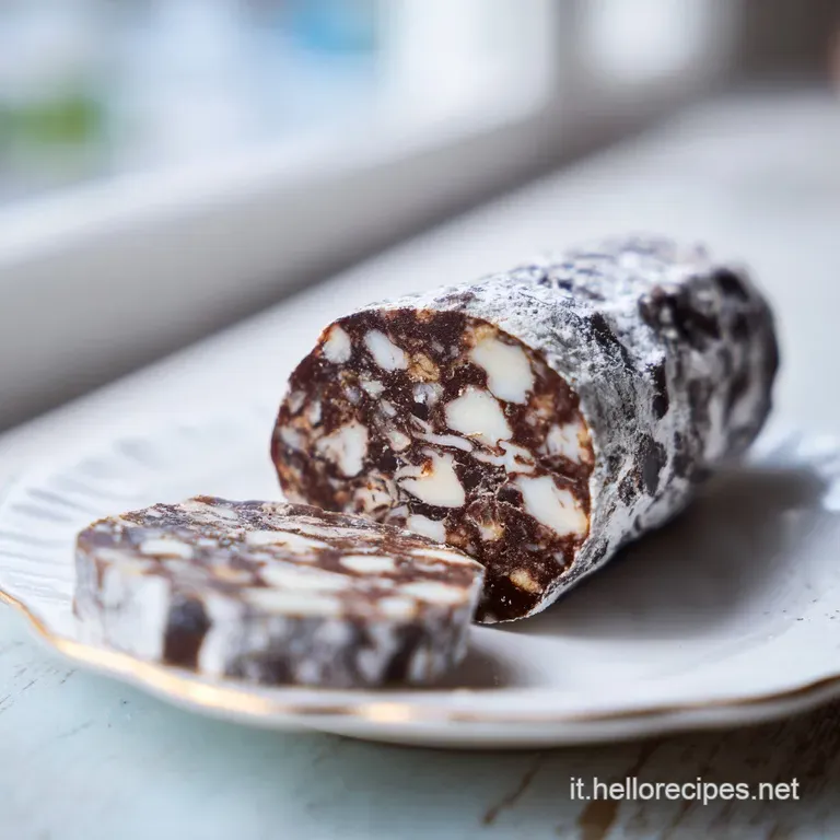Salame di Cioccolato Ricetta Originale