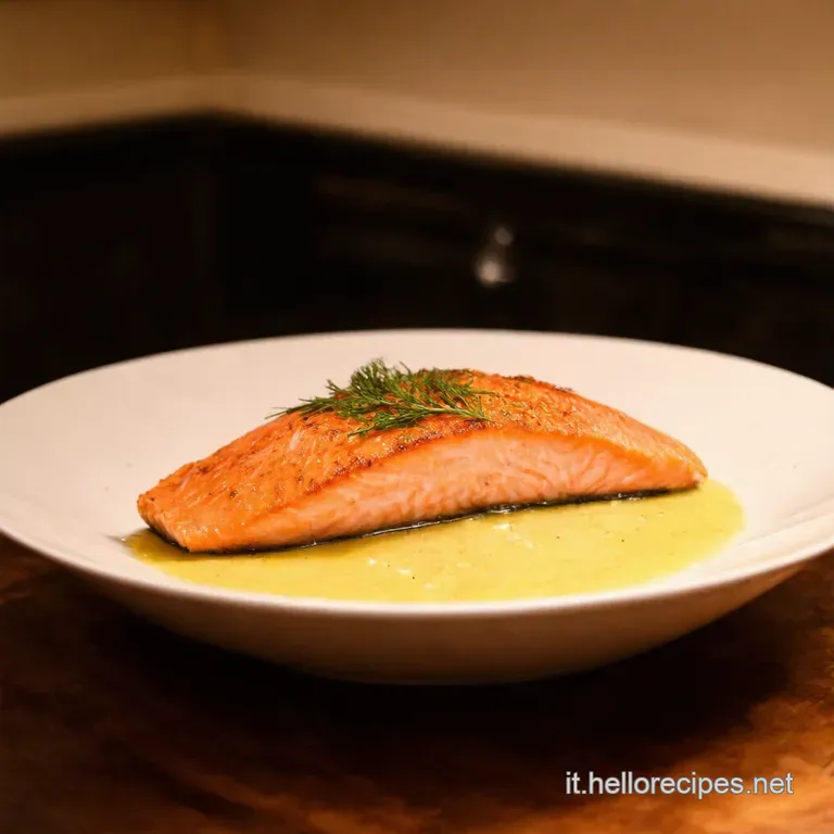 Salmone Al Forno Alla Mediterranea presentation