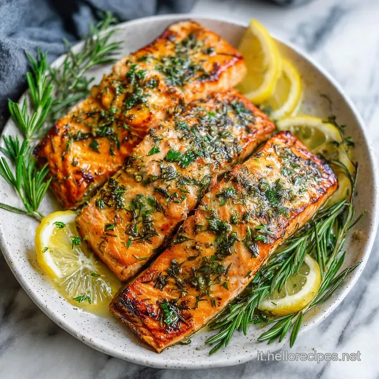 Ricetta del Salmone Fresco al Forno Burroso