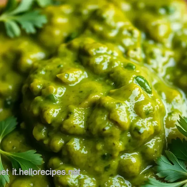 Salsa Verde che ti Stende: La Ricetta Definitiva (e Facilissima!)