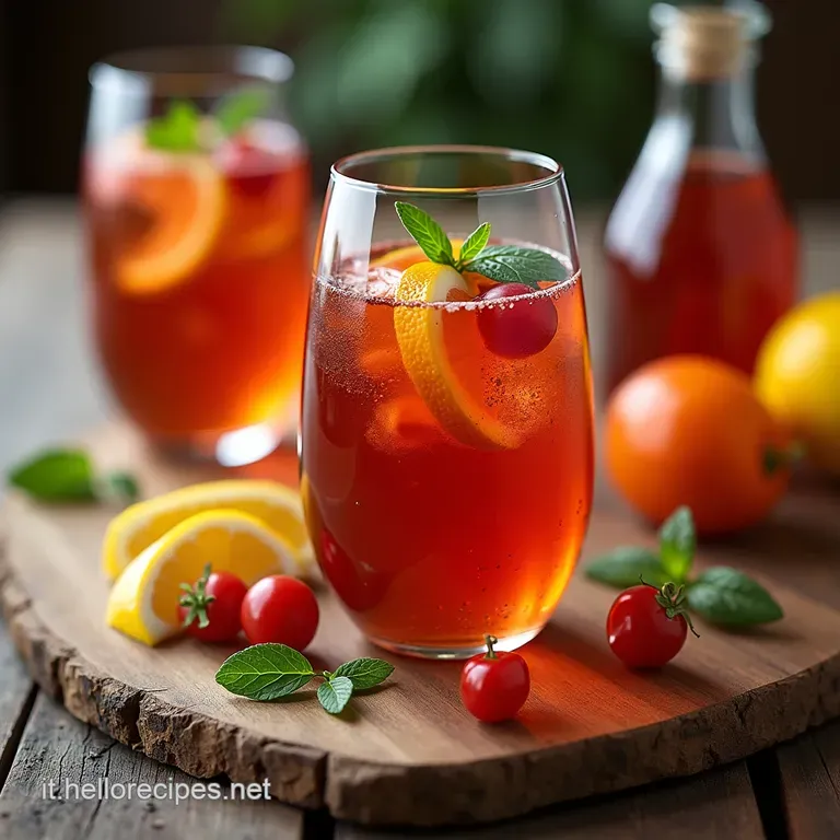 La Vera Sangria Spagnola Il Nettare Fresco dellEstate