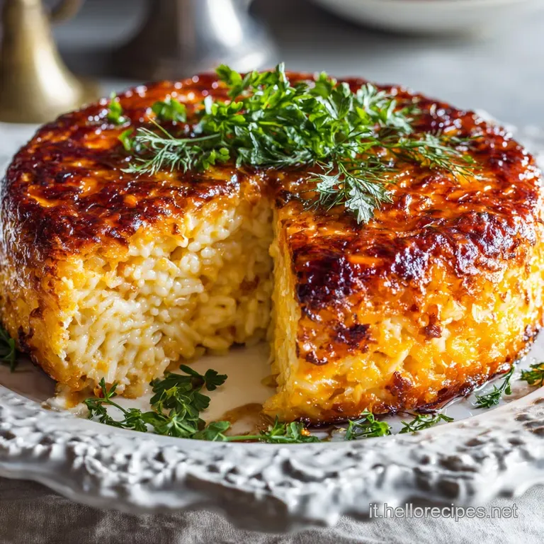 Sart&ugrave; di riso la ricetta originale napoletana per un timbale barocco da re