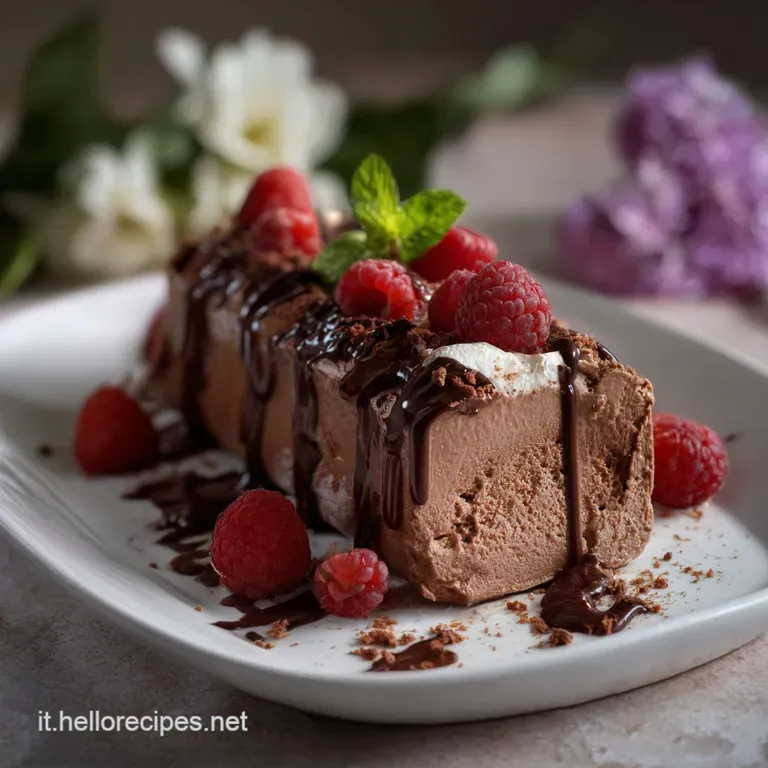 Ricetta Semifreddo Ai Due Cioccolati Fatto In Casa